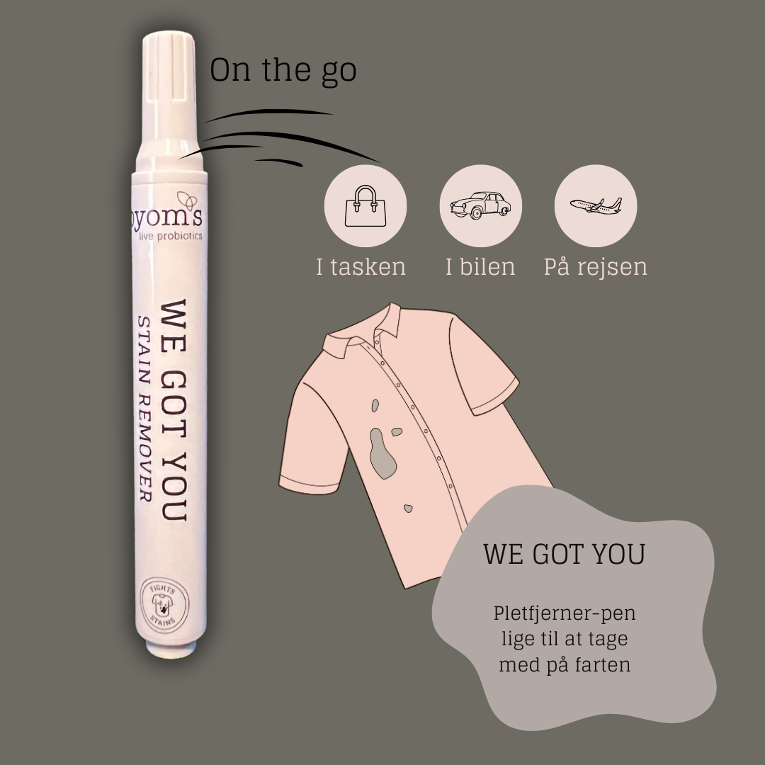WE GOT YOU - PROBIOTIC STAIN REMOVER - On the go - Scented
