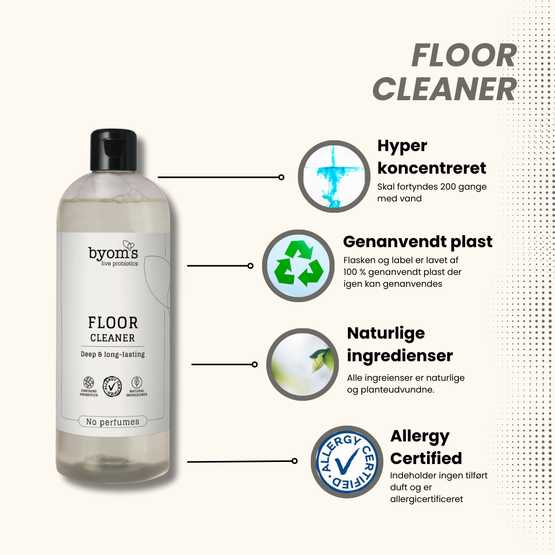 PROBIOTIC FLOOR CLEANER - No perfumes - AC
