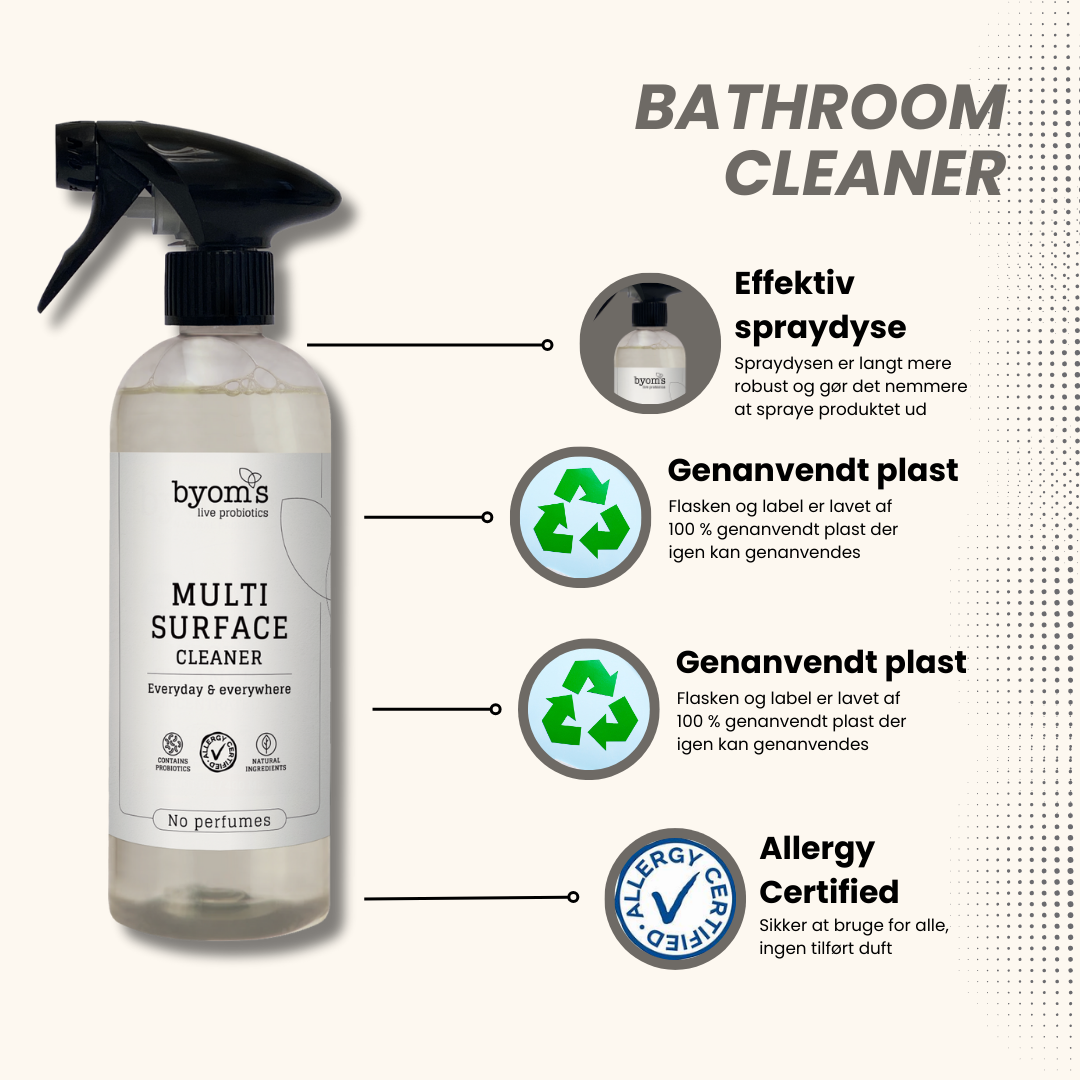 PROBIOTIC BATHROOM CLEANER - No perfumes - AC