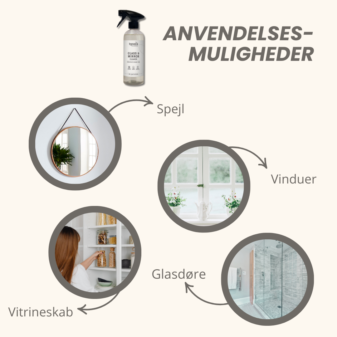 PROBIOTIC GLASS & MIRROR CLEANER - No perfumes