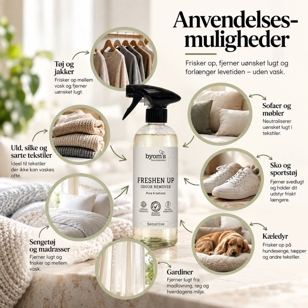 FRESHEN UP | PROBIOTIC ODOUR REMOVER | No perfumes