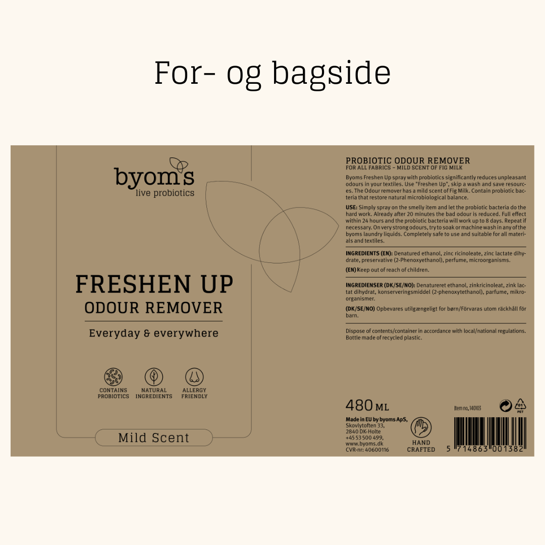 FRESHEN UP - PROBIOTIC ODOUR REMOVER - Mild scent