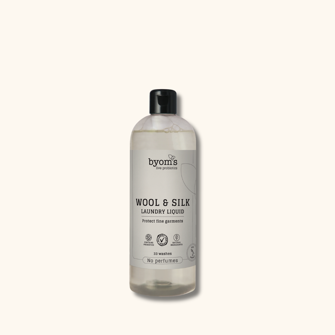 WOOL & SILK | PROBIOTIC LAUNDRY LIQUID | Silk extract | No perfumes