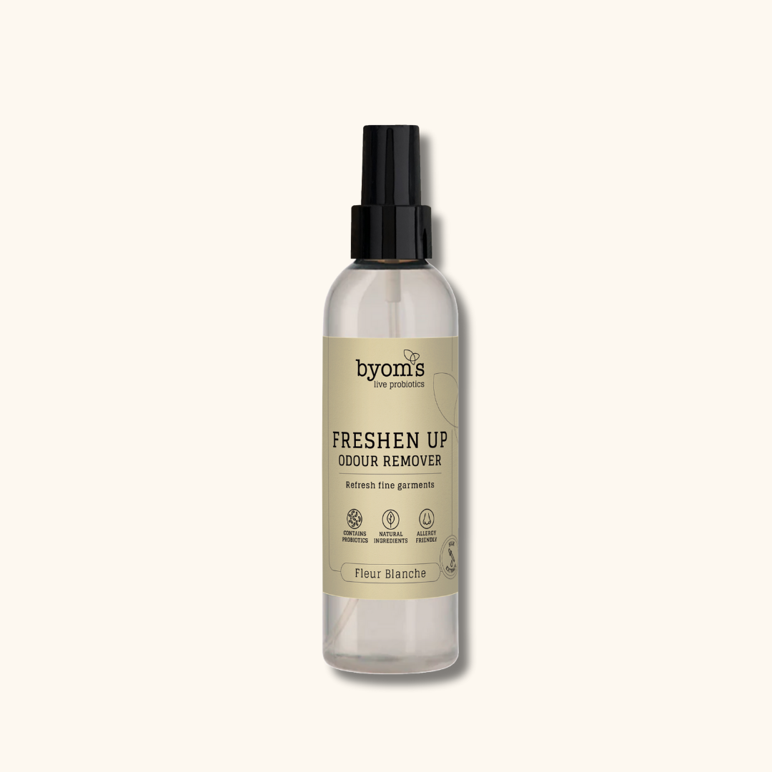 FRESHEN UP - PROBIOTIC ODOUR REMOVER - Fleur Blanche - with silk extract 190 ml