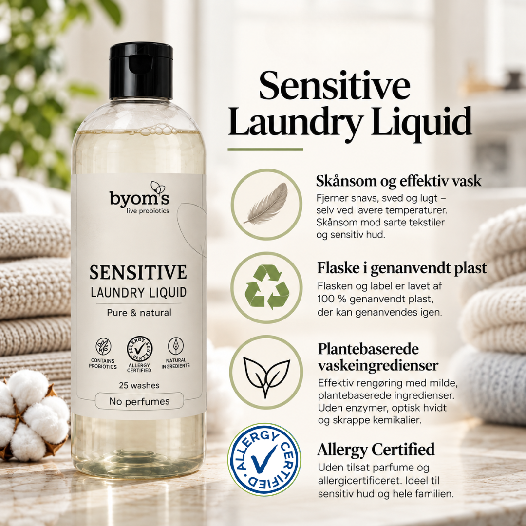 SENSITIVE | PROBIOTIC LAUNDRY LIQUID | No perfumes