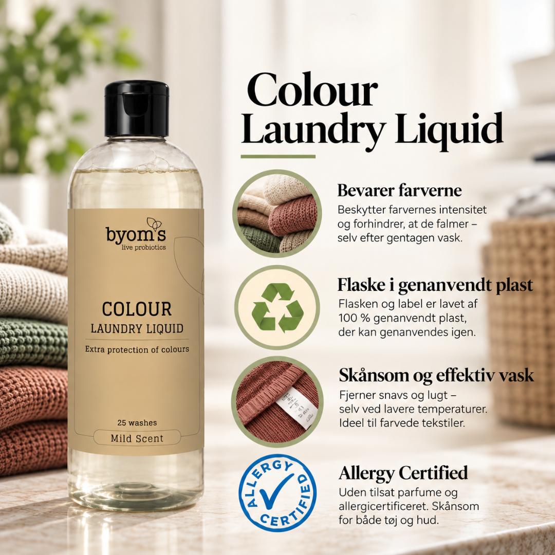COLOUR | PROBIOTIC LAUNDRY LIQUID | Mild Scent