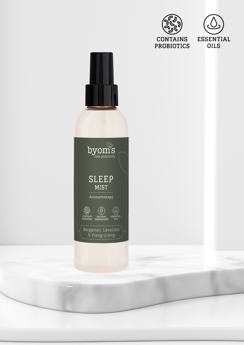 SLEEP MIST – PROBIOTIC AROMA THERAPY - Bergamot, Lavender & Ylang-ylang
