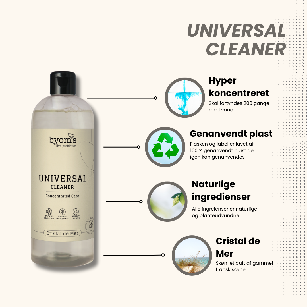 PROBIOTIC UNIVERSAL CLEANER - 1:100 - Cristal de Mer