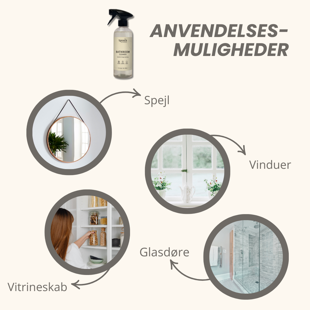 PROBIOTIC GLASS & MIRROR CLEANER – Cristal De Mer 480 ml