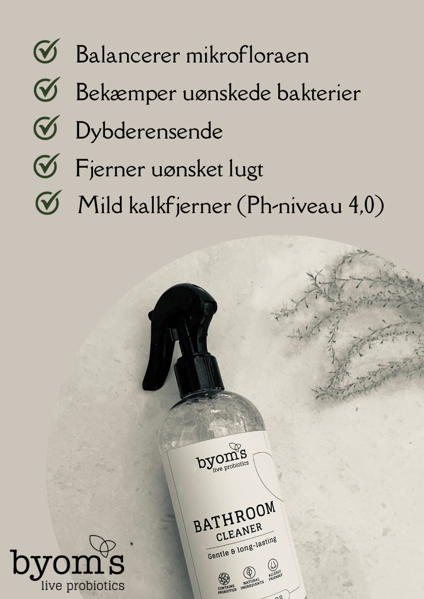 PROBIOTIC BATHROOM CLEANER - No perfumes