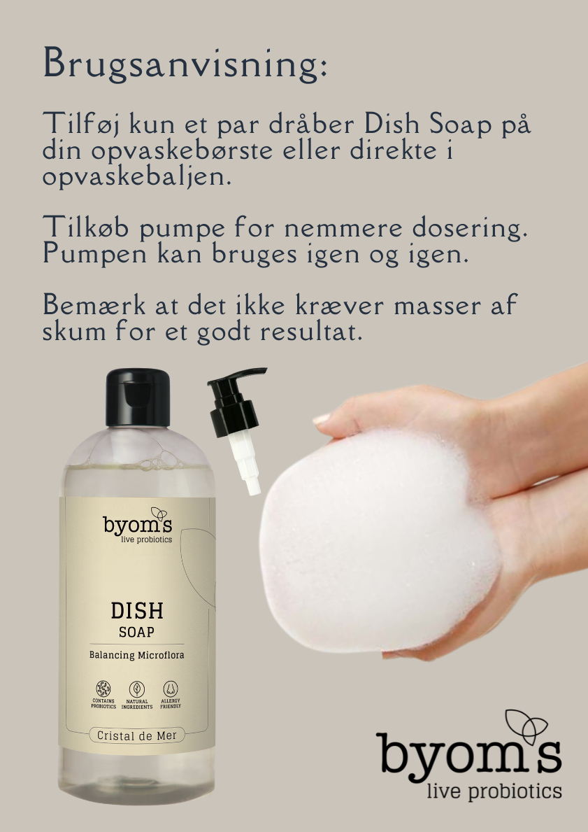PROBIOTIC DISH SOAP - Cristal De Mer