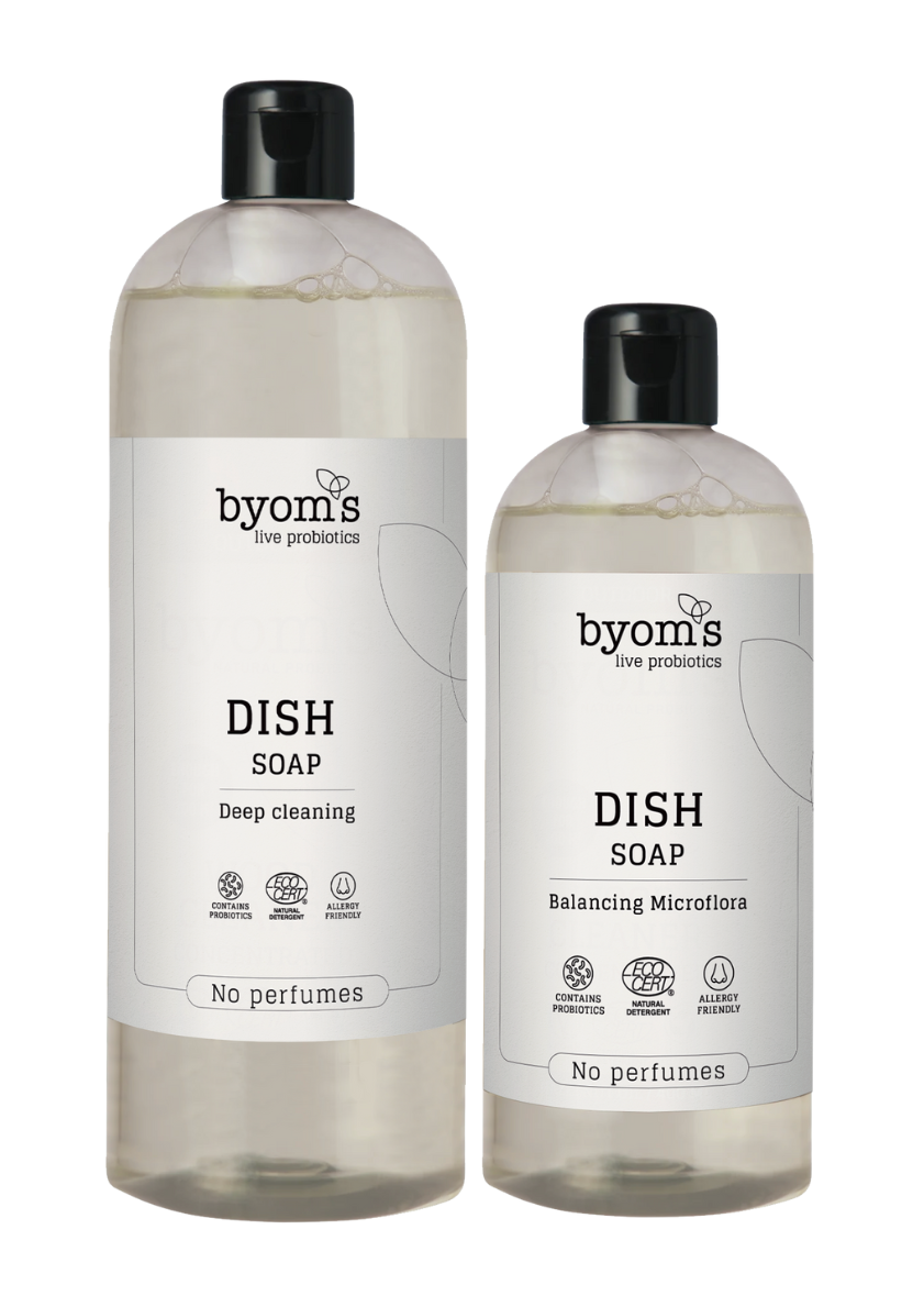 PROBIOTIC DISH SOAP - ECOCERT - No perfumes