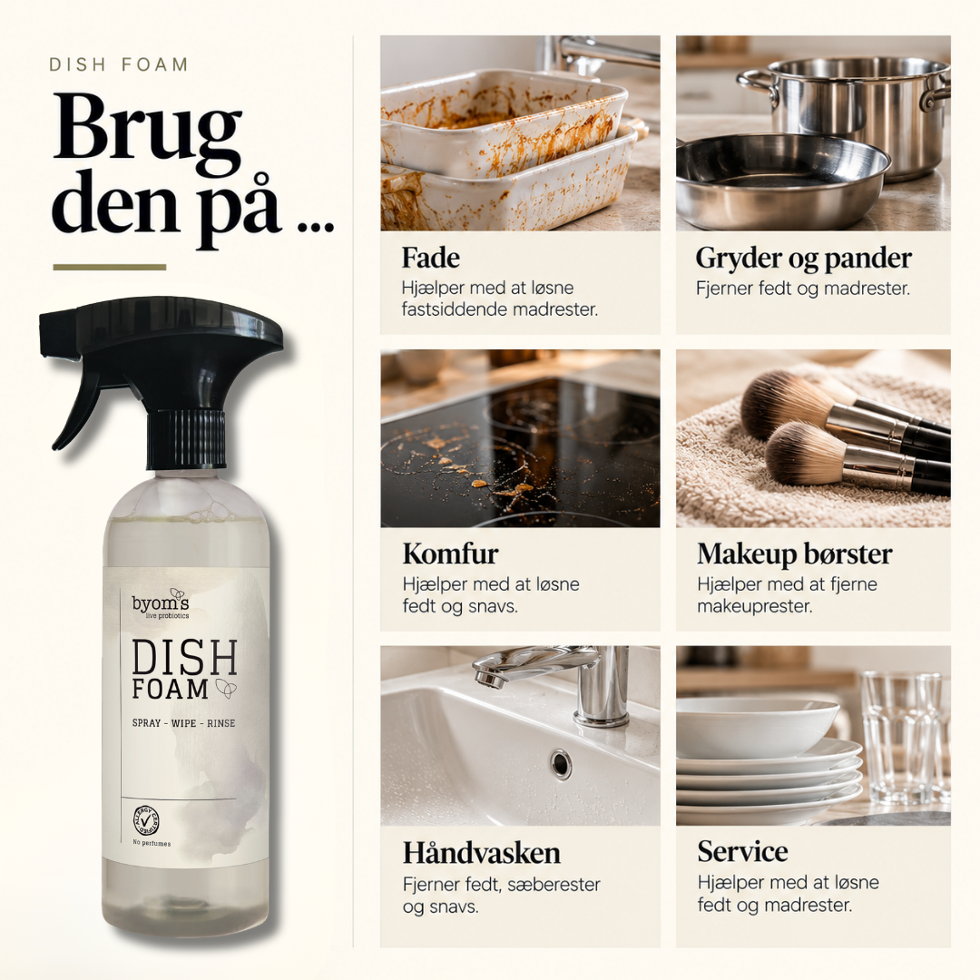 PROBIOTIC DISH FOAM | No perfumes | Intropakker