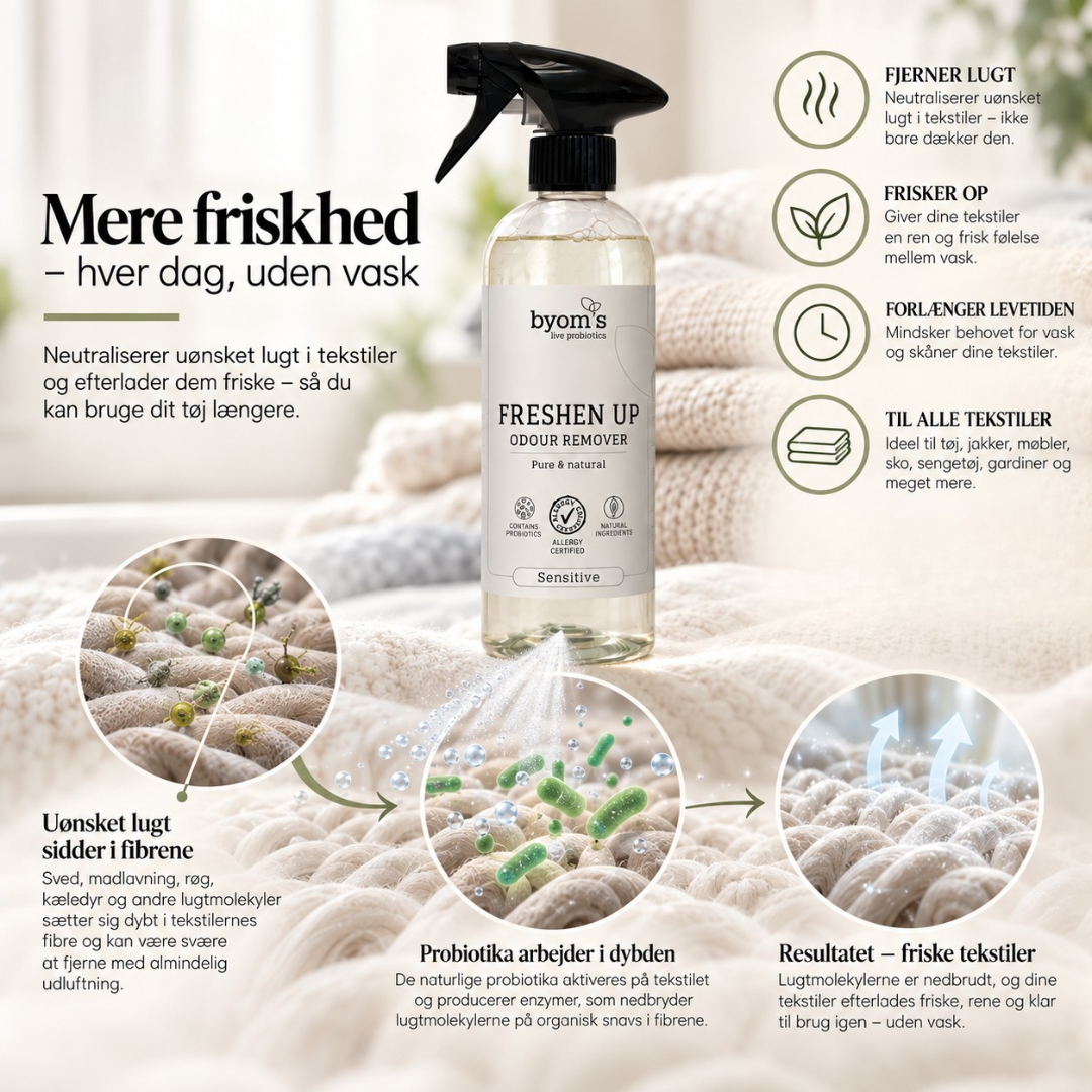 FRESHEN UP | PROBIOTIC ODOUR REMOVER | No perfumes