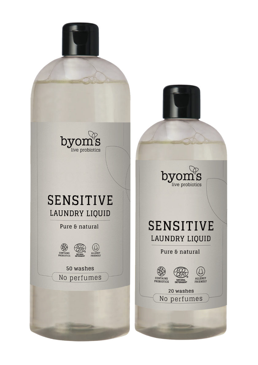 SENSITIVE - PROBIOTIC LAUNDRY LIQUID - ECOCERT - No perfumes