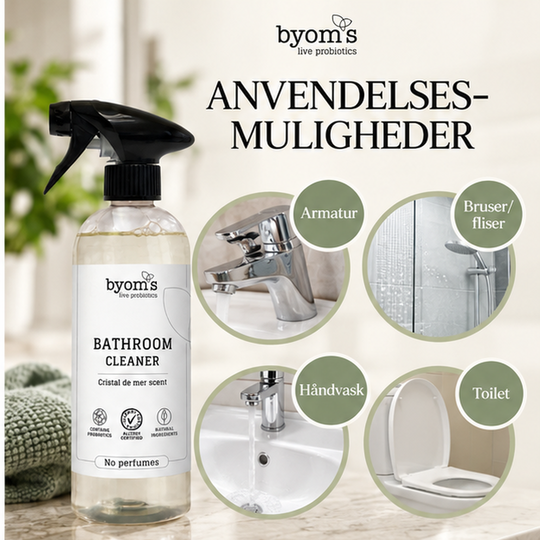 PROBIOTIC BATHROOM CLEANER | No perfumes